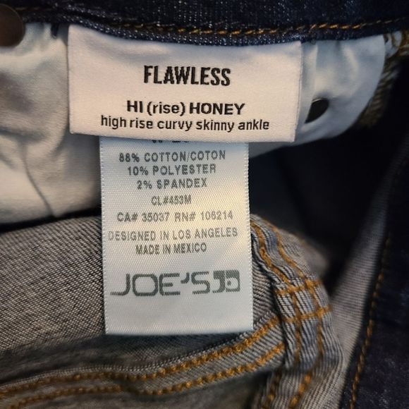 Joe's Jeans Honey High Rise Curvy Skinny Ankle Jeans - Picture 9 of 11